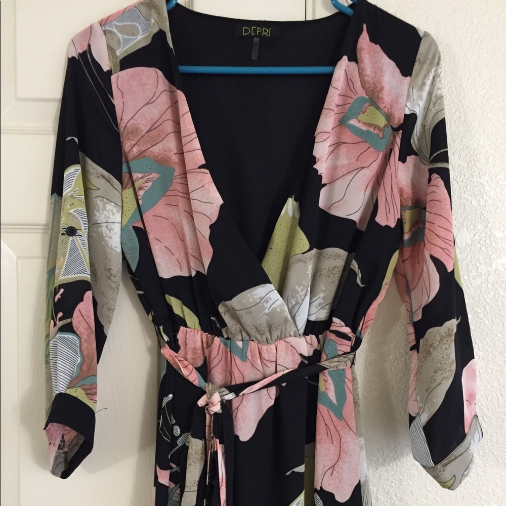 NWOT Depri Floral Maxi Dress